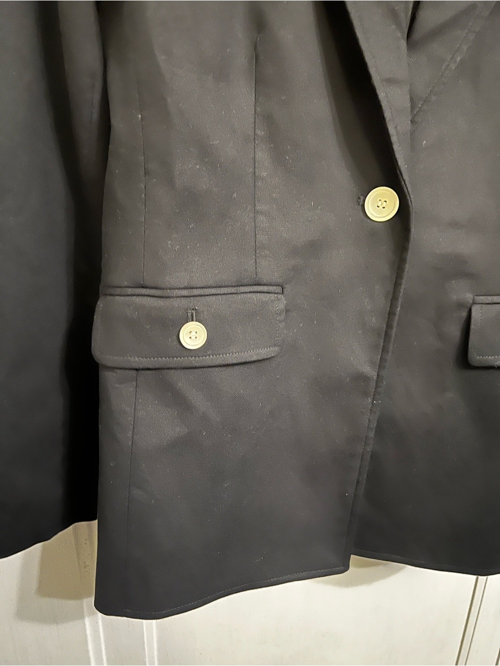 NWT LOFT Women's Black Single-Button Blazer Size 8 - Picture 2 of 5